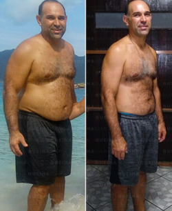 Orlei Davi 39 anos, perdeu 12kg usando Queima Diária